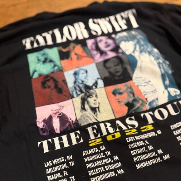 Taylor Swift Eras Tour 2023 Matching Mom & Mini Shirt Set (L & Youth XS) - Picture 3 of 7